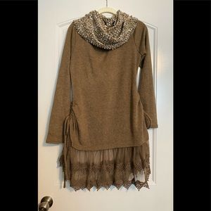 Altar’d State cowl neck sweater dress